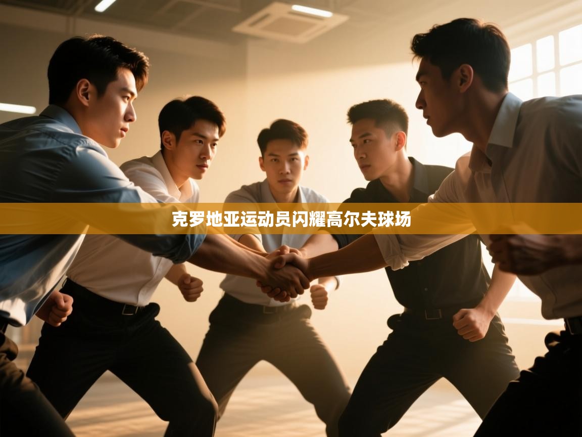 克罗地亚运动员闪耀高尔夫球场  第1张