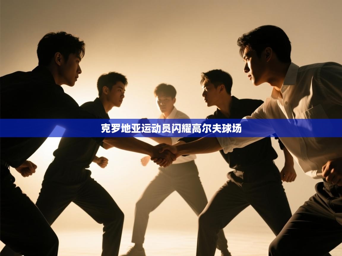 克罗地亚运动员闪耀高尔夫球场  第2张